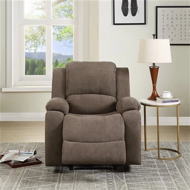 Sillón reclinable de pell Living Spaces